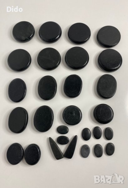 Вулканични камъни за масаж 28 броя  Код на продукт: TS5676, снимка 1