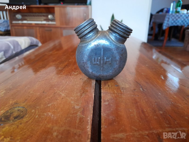 Старо войнишко павурче за смазка #2, снимка 1