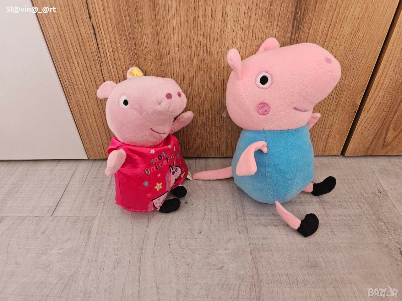 Плюшени играчки Пепа и Джордж, снимка 1