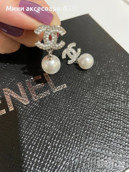 CHANEL обеци, снимка 1