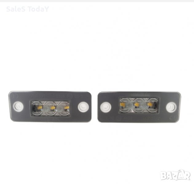 LED плафон, регистрационен номер за Audi, 2бр., снимка 1