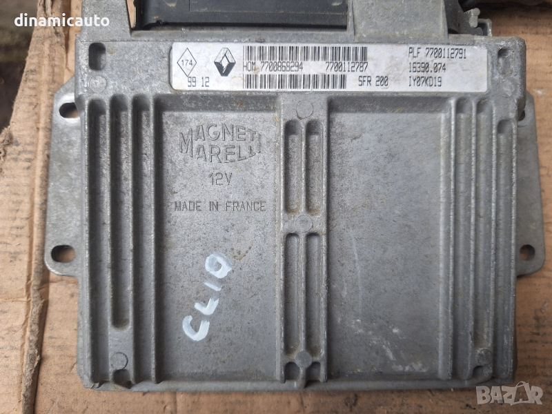 Компютър двигател за Renault Clio 1.2 - 7700868294, снимка 1
