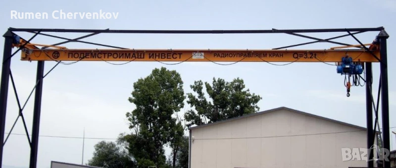 Едногредов радиоуправляем кран, снимка 1