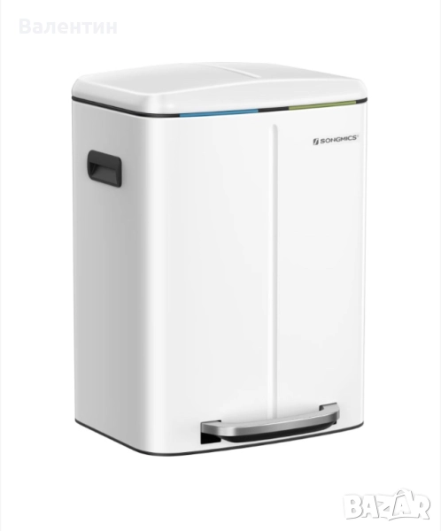 Кош за разделен отпадък SONGMICS, снимка 1