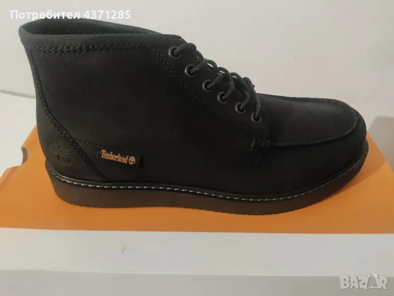 Timberland Newmarket 2 MOC TOE CHUKKA/black nubuck, снимка 1
