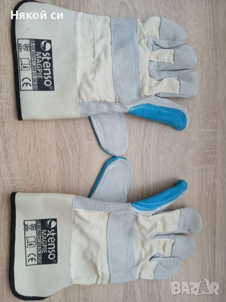 РАБОТНИ РЪКАВИЦИ ОТ ТЕЛЕЖКА КОЖА , снимка 1