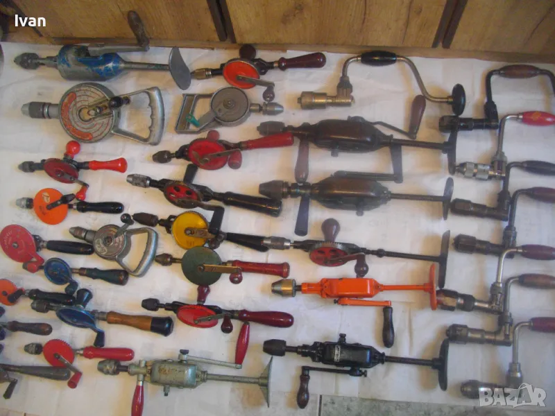 КОЛЕКЦИЯ 33 БРОЯ СТАРО КАЧЕСТВО РЪЧНА БОРМАШИНА ДРЕЛКА МАТКАП РАЗЛИЧНИ ГДР ФРГ САЩ НРБ СССР ENGLAND, снимка 1