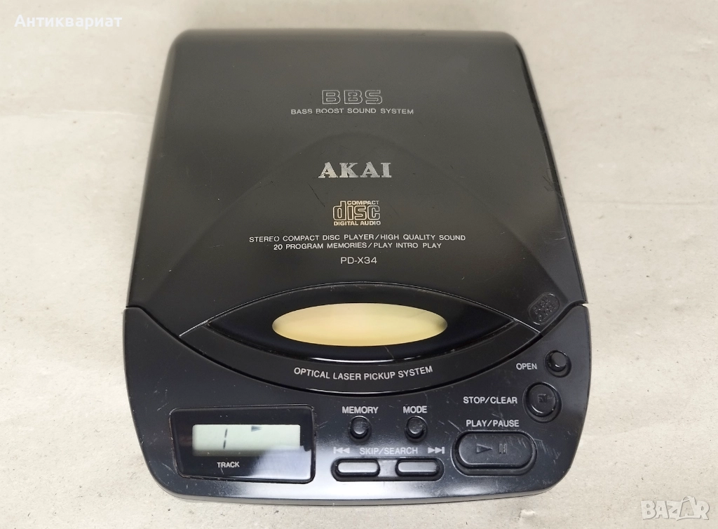Висок клас преносим CD плеар AKAI PD-X34, снимка 1
