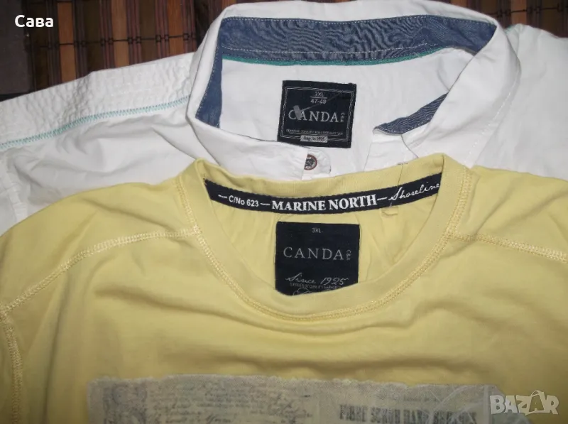 Тениска и риза CANDA  мъжки,3ХЛ, снимка 1