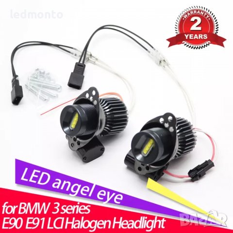 Ангелски очи BMW E90 E91 LCI 2009 до 2011 angel eyes bmw E90 E91