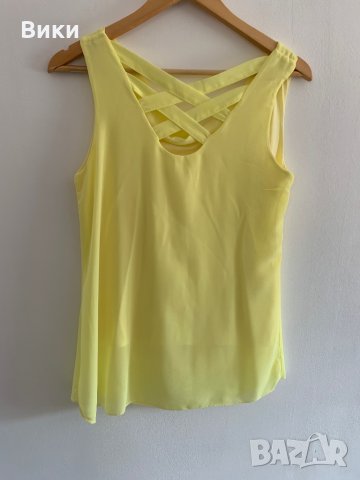 Красив жълт потник, снимка 4 - Потници - 29085467