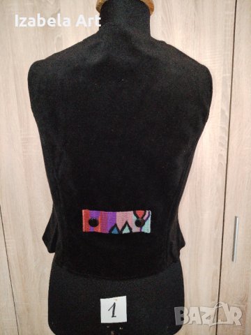 women's vest, дамски елек ръчна изработка, уникат, снимка 2 - Елеци - 44184194