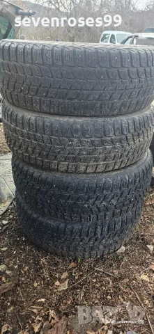 железни джанти с гуми 165 60 14 4броя тата индика, снимка 3 - Гуми и джанти - 48414191