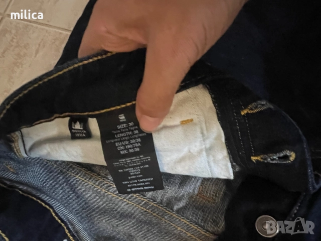 Мъжки дънки g-star, снимка 4 - Къси панталони - 52587273