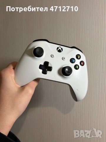 Оригинален Безжичен Контролер за Xbox One / PC – Бял (Robot White)