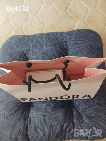 НОВА СРЕБЪРНА ГРИВНА PANDORA , снимка 6 - Гривни - 52901982