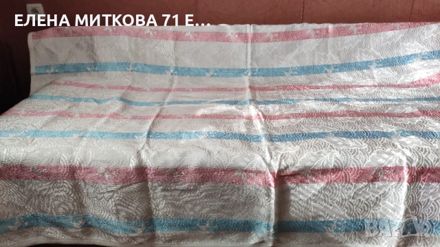 Покривало за легло плътно тежко ново 220 х 150 см, снимка 5 - Покривки за легло - 54187870