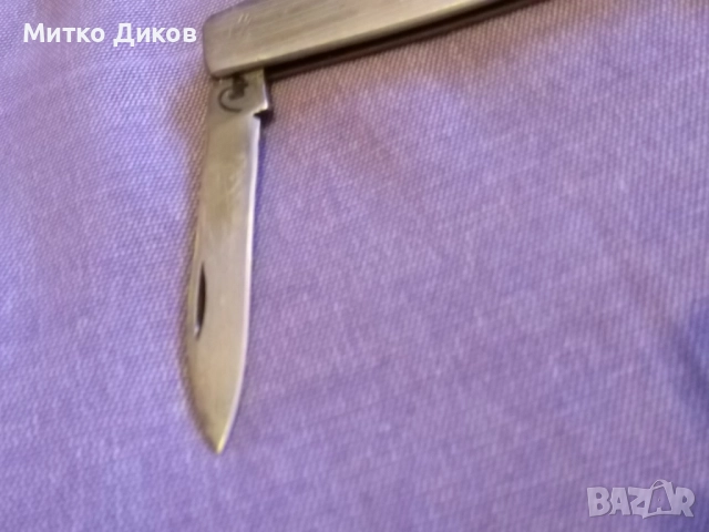 Сърп и чук джобно ножче от соца 80мм на 60мм острие, снимка 5 - Ножове - 52840264