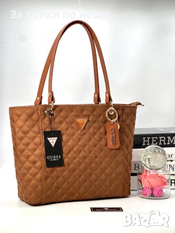 Guess Дамска Чанта Шанел - Налични Различни Цветове Код SK327, снимка 7 - Чанти - 52599206