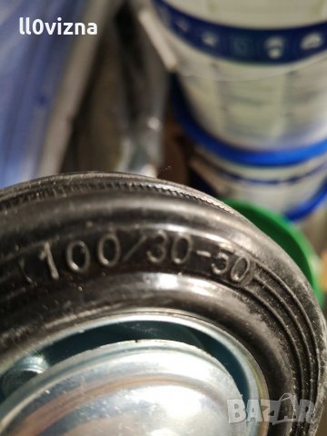 Колело ф100 - въртящо, снимка 2 - Железария - 38402057