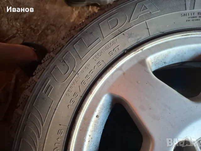 Продавам гуми с алуминиеви джанти 15- ки, снимка 7 - Гуми и джанти - 50082672