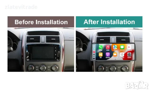 MAZDA CX9 2007-2015 10'' Андроид НАВИГАЦИЯ, 9276, снимка 5 - Навигация за кола - 33453081