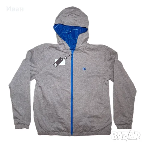 НОВО мъжко яке DC SHOES две лица качулка, снимка 4 - Якета - 56038747