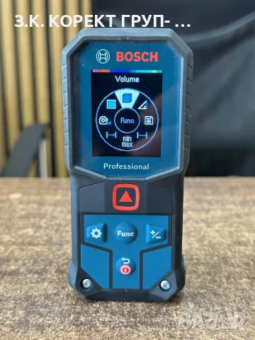 Лазерна ролетка Bosch GLM 40-31 – 40 м, ±1,5 мм, снимка 2 - Измервателни инструменти - 56117855