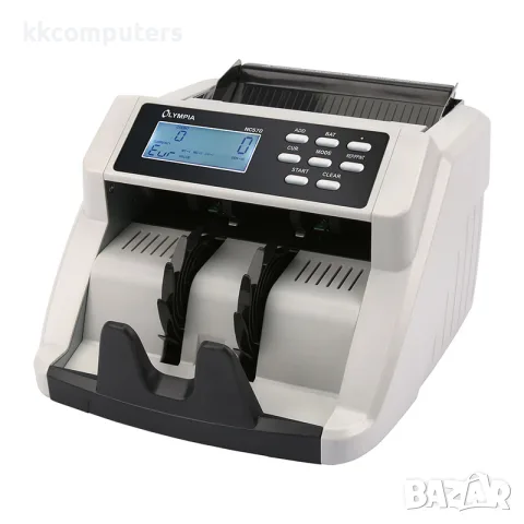 Машина за броене и проверка OLYMPIA NC 570 / 1000 банкноти/мин / IR/MG/MT/2D/CIS / LCD дисплей / 5 