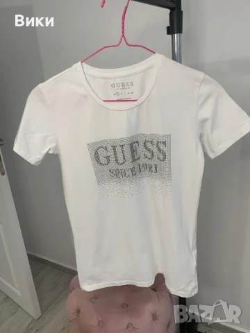 Тениска Guess размер S, снимка 8 - Тениски - 51036368