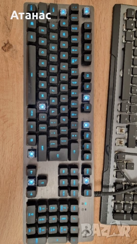Геймърски лот: Механични клавиатури (Logitech, Roccat), Saitek Cyborg и Контролери, снимка 2 - Клавиатури и мишки - 54346951