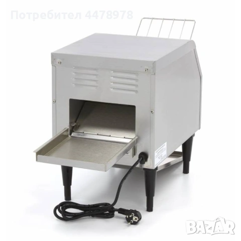 Професионален конвейерен тостер с капацитет до 150 филийки на час, снимка 3 - Обзавеждане на кухня - 53910105