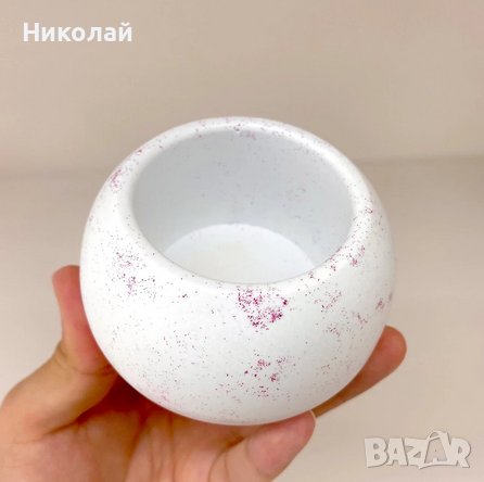 Силиконов молд 3D купа , чашка , чаша , съд , саксия фондан , гипс , епоксидна смола, снимка 2 - Други - 39782293