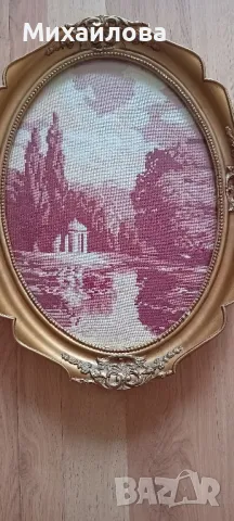 Гоблен "Есенно езеро" от каталога на Вилер , снимка 2 - Гоблени - 48994512