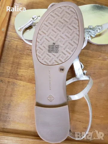 Antonio Melani сандали, естествена кожа, снимка 6 - Сандали - 47379972