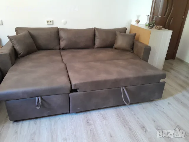 Ъглов диван с размери 230/150/85