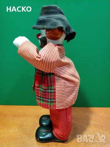 Стара Музикална Порцеланова Статуетка на Клоун Valentino/Италия, снимка 5 - Статуетки - 52577394