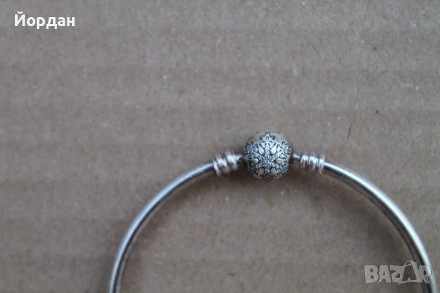 Сребърна гривна ''Pandora'', снимка 2 - Гривни - 50619485