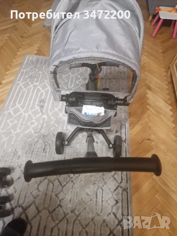 Триколка 8 в 1 KikkaBoo - Aluma, Grey, снимка 3 - Детски велосипеди, триколки и коли - 56237619