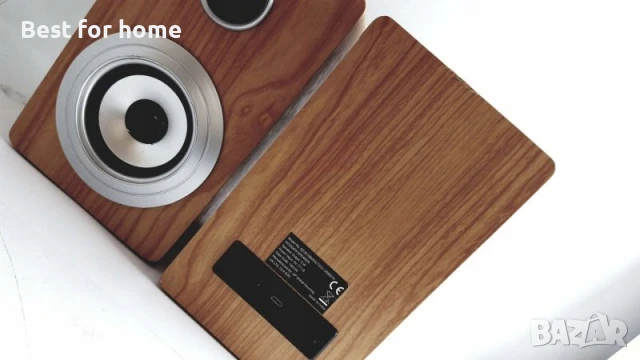 КОМПЛЕКТ BLUETOOTH ВИСОКОГОВОРИТЕЛИ -ДЪРВЕНИ, снимка 3 - Тонколони - 50663971
