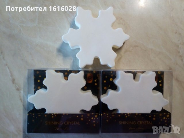 Коледна LED светеща снежинка., снимка 3 - Декорация за дома - 38500799