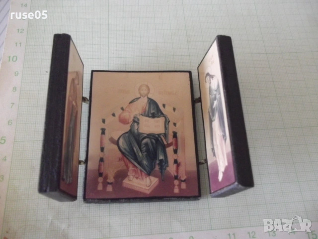 Икона тройна сгъваема, снимка 3 - Колекции - 54245233