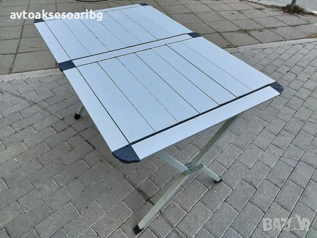 Алуминиев сгъваема къмпинг маса 110х71.5х70 см, снимка 1