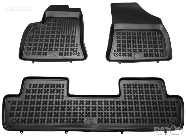 Гумени стелки Rezaw-Plast за Peugeot 5008 (2010+) - тип леген