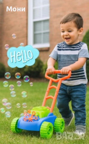 Музикална косачка със сапунени балони, снимка 4 - Други - 53912911