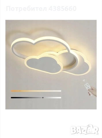 Лед лампа облак