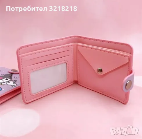 Портмоне Hello Kitty, снимка 2 - Портфейли, портмонета - 50435626