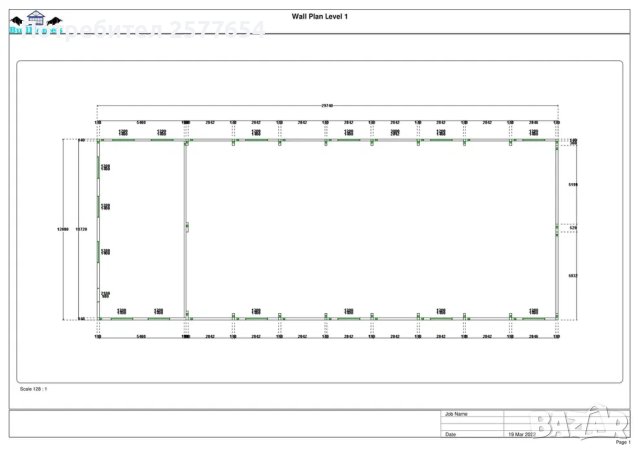 ЛИЗИНГ-Халета, Хале, Магазини, Склад, Складове - 432м2 -30м х 12м х 6м, снимка 2 - Строителни материали - 44193043