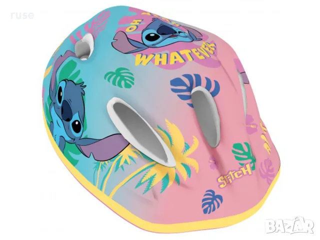 НОВИ! Детска каска за велосипед Стич Disney STITCH, снимка 3 - Детски велосипеди, триколки и коли - 55857457