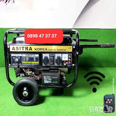 Генератор за ток 3.0 kw с електрически стартер и дистанционно , снимка 9 - Генератори - 39146493